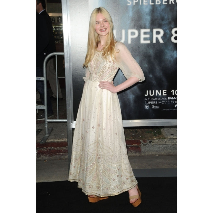 Elle Fanning At Arrivals For Super 8 Premiere Regency Village Theater Los Image 2