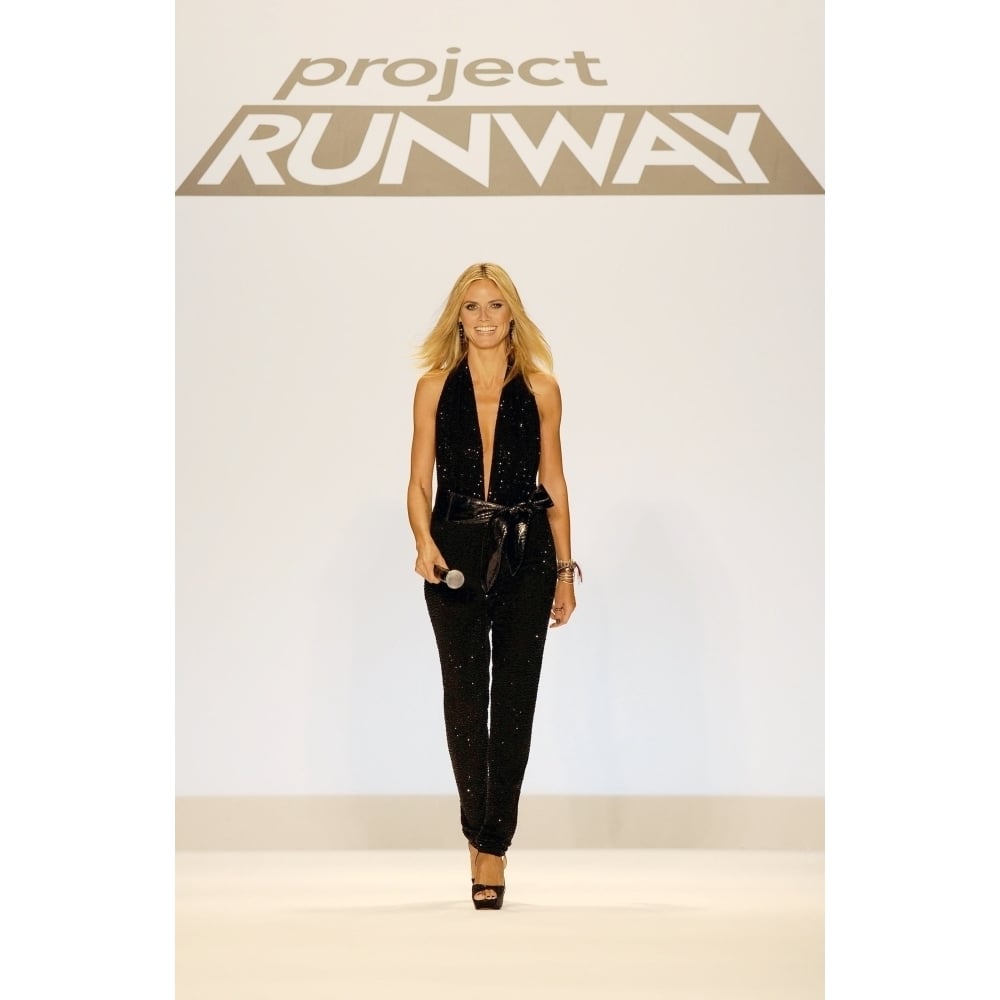 Heidi Klum In Attendance For Project Runway Fashion Show Mercedes-Benz Fashion Week At Lincoln Center York Ny Image 1