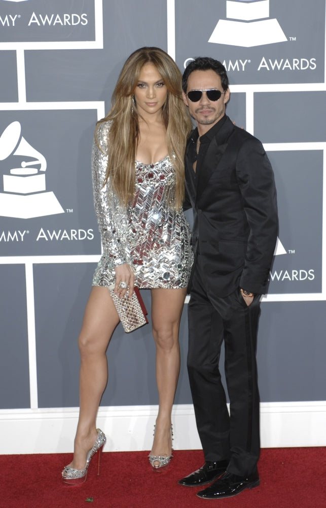 Marc Anthony Jennifer Lopez At Arrivals For The 53Rd Annual Grammy Awards Staples Center Los Angeles Ca February 13 Image 1