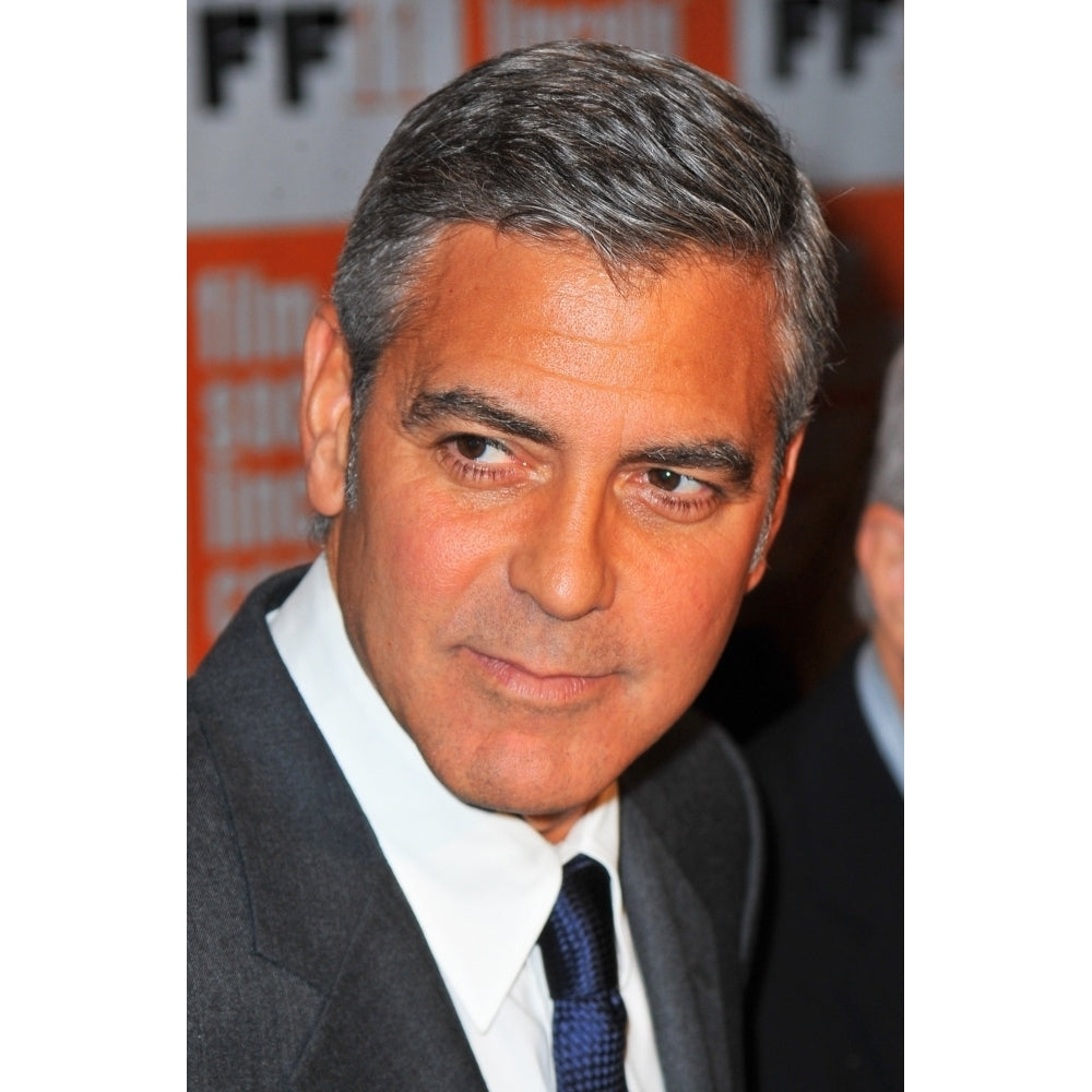 George Clooney At Arrivals For Descendants Gala Premiere Screening At 49Th York Film Festival Print Image 1