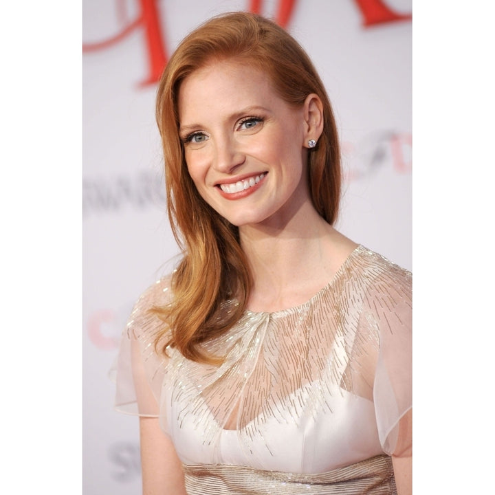 Jessica Chastain At Arrivals For 2012 Cfda Fashion Awards Alice Tully Hall At Lincoln Center York Ny June 4 Image 1