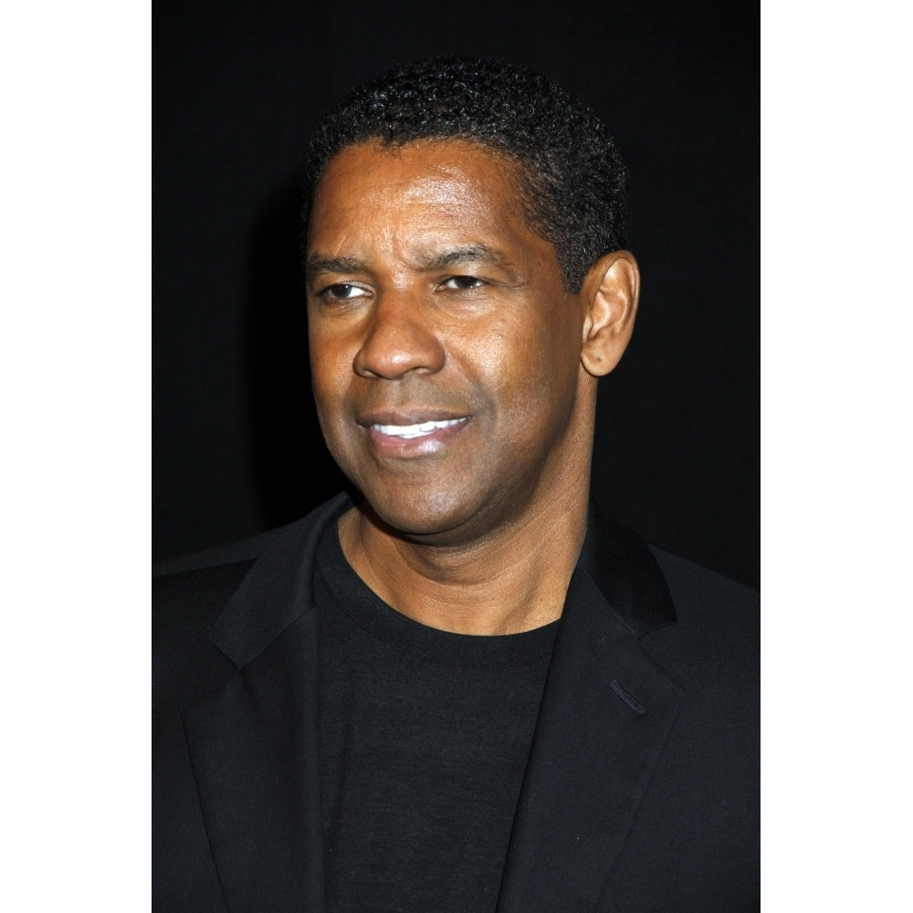 Denzel Washington At Arrivals For Safe House Premiere Photo Print Image 1