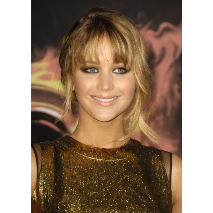 Jennifer Lawrence At Arrivals For The Hunger Games Premiere Photo Print Image 1