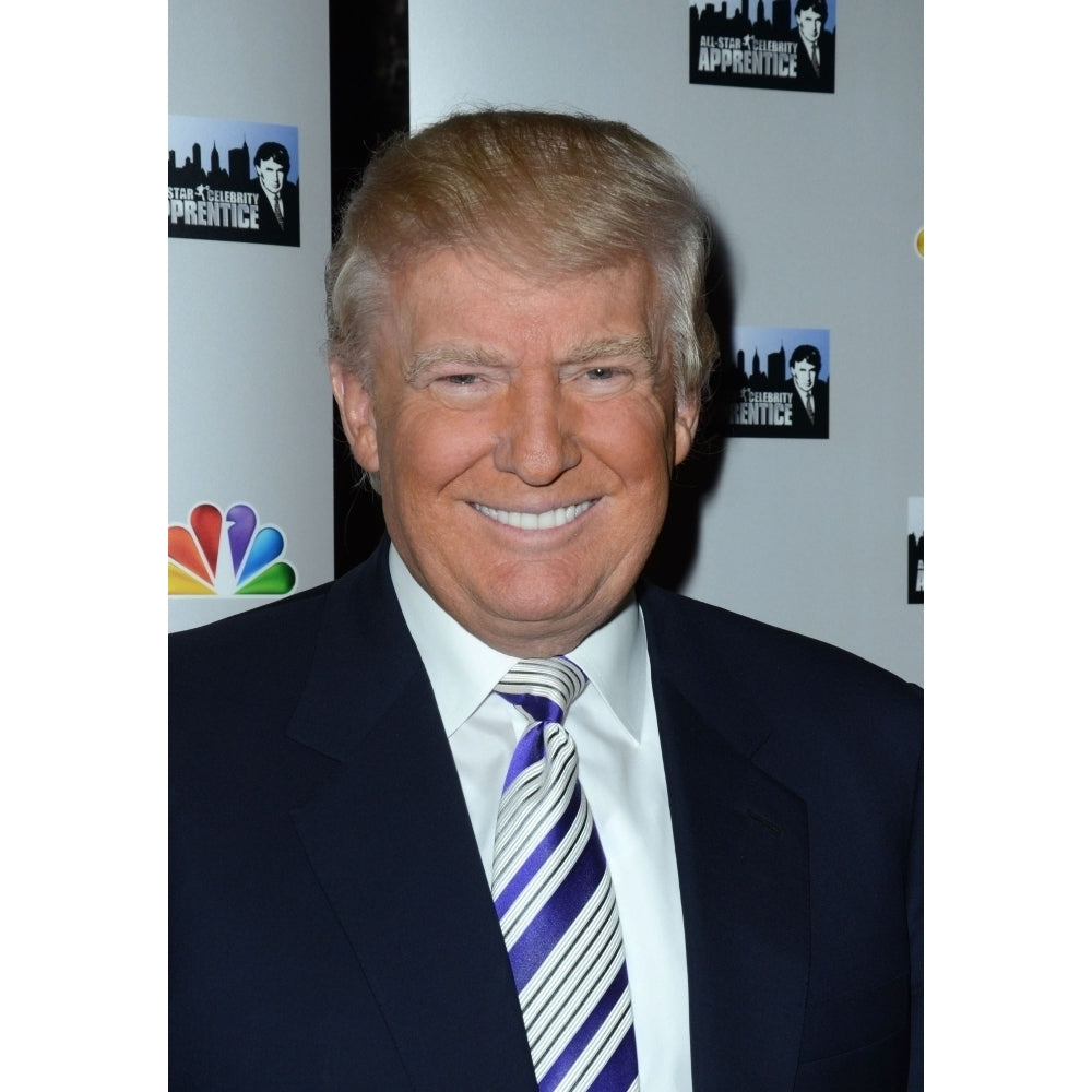 Donald Trump In Attendance For Melania Trump Skin Care Line Promotion Photo Print Image 2