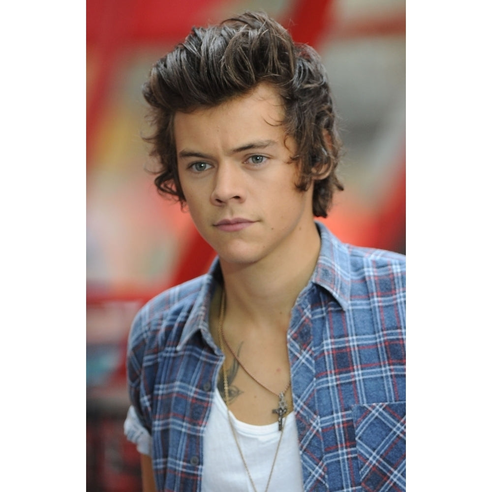 Harry Styles On Stage For Nbc Today Show Concert With One Direction Photo Print Image 2