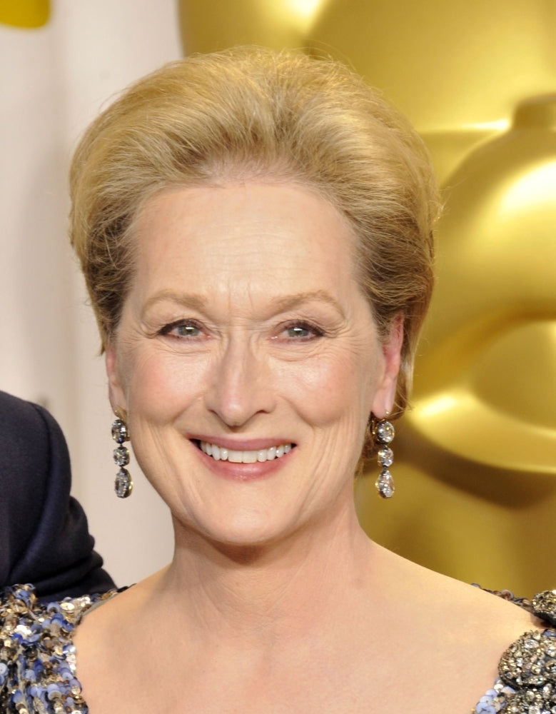 Meryl Streep In The Press Room For The 85Th Annual Academy Awards Oscars 2013 - Press Room Photo Print Image 1