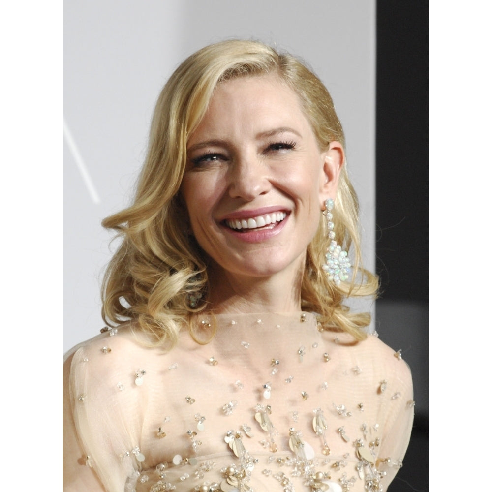 Cate Blanchett In The Press Room For The 86Th Annual Academy Awards - Press Room - Oscars 2014 Photo Print Image 1