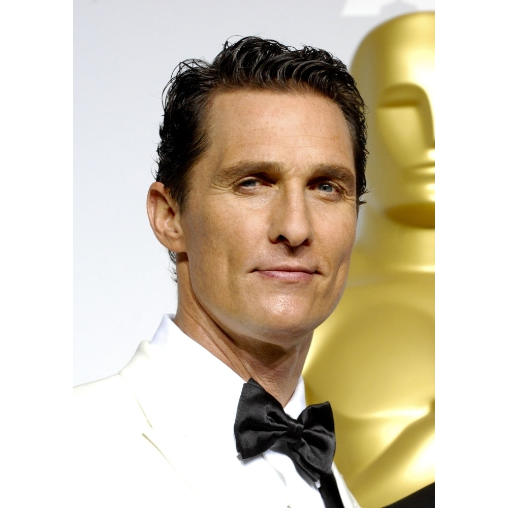 Matthew Mcconaughey In The Press Room For The 86Th Annual Academy Awards - Press Room - Oscars 2014 Print Image 1