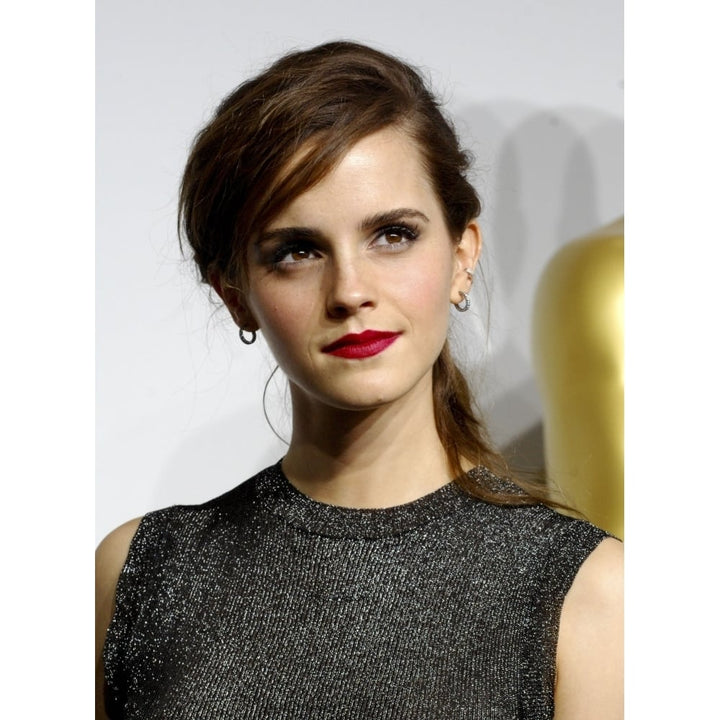 Emma Watson In The Press Room For The 86Th Annual Academy Awards - Press Room - Oscars 2014 Photo Print Image 1