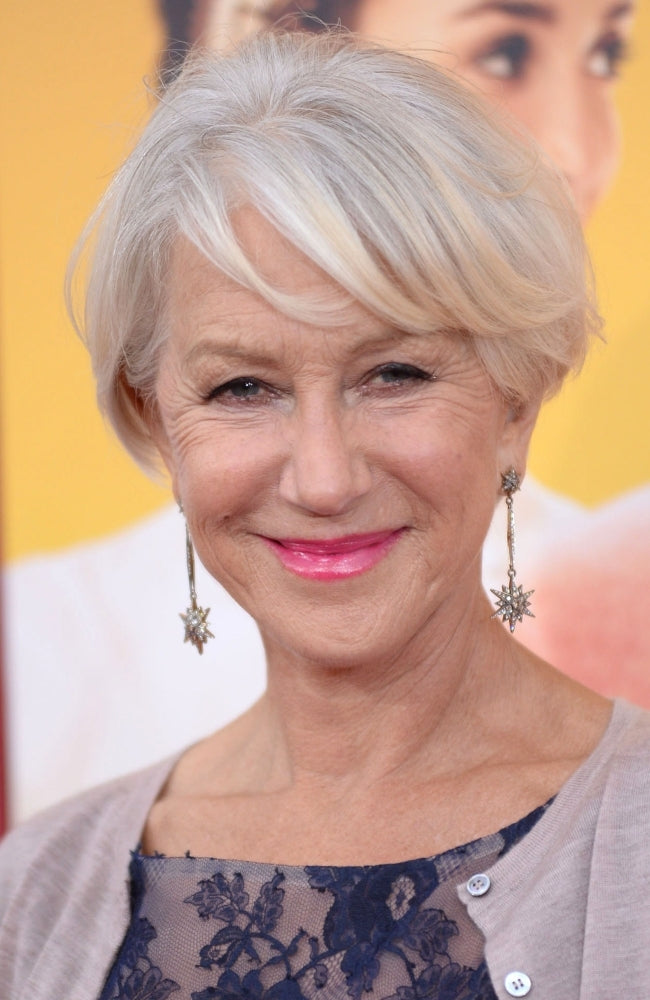 Helen Mirren At Arrivals For The Hundred-Foot Journey Premiere Ziegfeld Theatre York Ny August 4 2014. Photo By Image 1