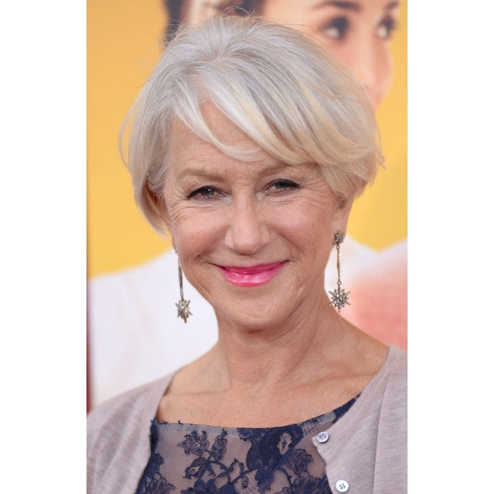 Helen Mirren At Arrivals For The Hundred-Foot Journey Premiere Ziegfeld Theatre York Ny August 4 2014. Photo By Image 1