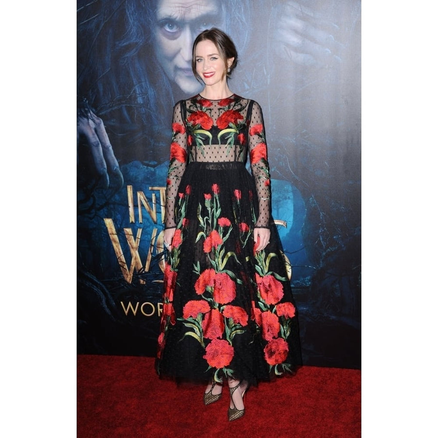 Emily Blunt At Arrivals For Into The Woods World Premiere Ziegfeld Theatre York Image 1