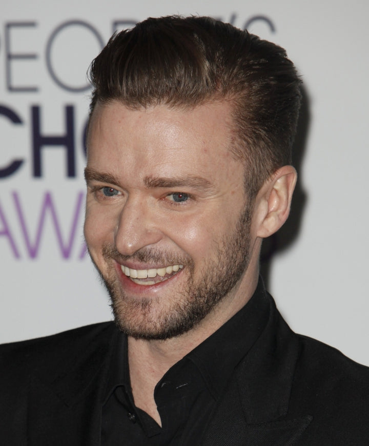 Justin Timberlake In The Press Room For 40Th Annual The PeopleS Choice Awards 2014 - Press Room Photo Print Image 1