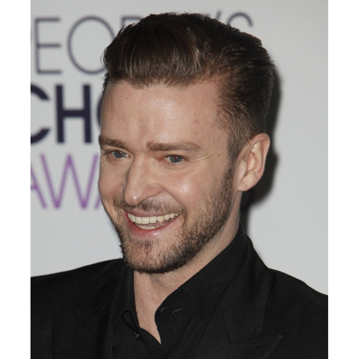 Justin Timberlake In The Press Room For 40Th Annual The PeopleS Choice Awards 2014 - Press Room Photo Print Image 2