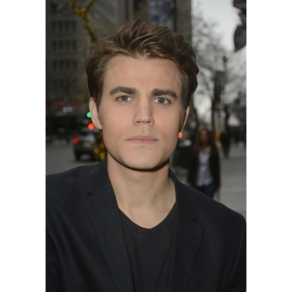 Paul Wesley At Pix 11 Morning News Show Out And About For Celebrity Candids - Tue York Ny April 15 2014. Photo Image 2