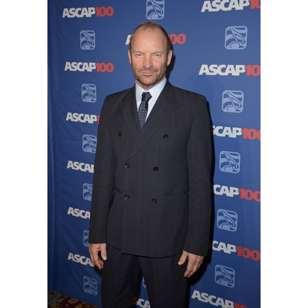 Sting At Arrivals For Ascap Centennial Awards The Waldorf-Astoria York Ny November 17 2014. Photo By Derek Image 1