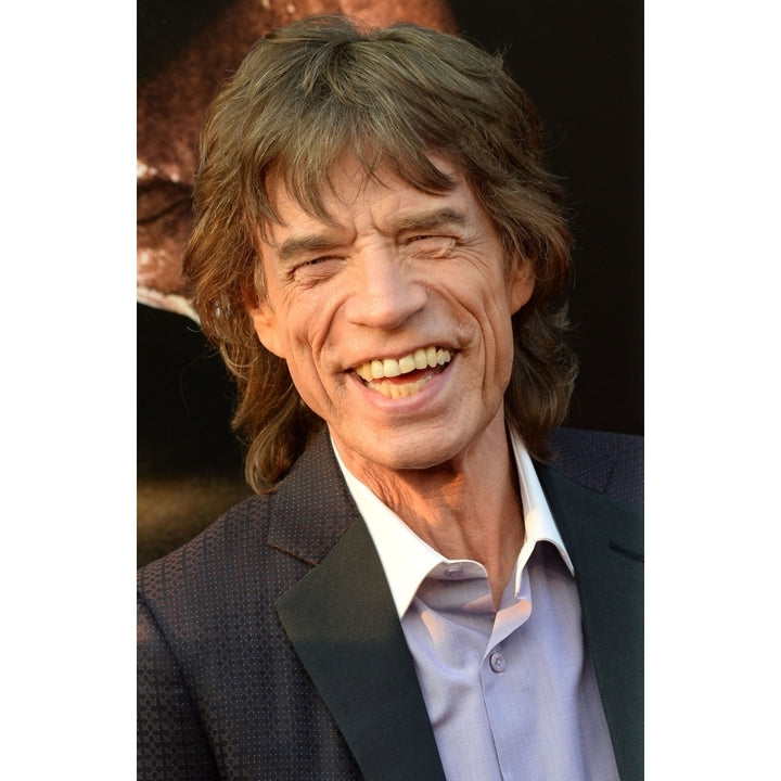 Mick Jagger At Arrivals For Get On Up Premiere Apollo Theater York Ny July 21 2014. Photo By Kristin Image 2