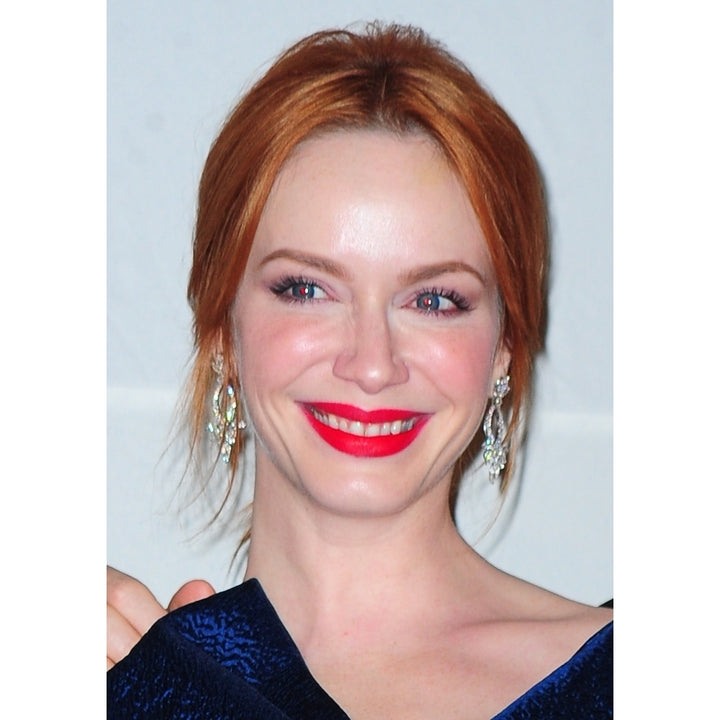 Christina Hendricks In The Press Room For The International Emmy Awards 2014 - Press Room Photo Print Image 1