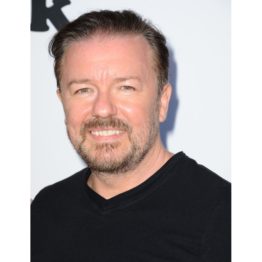 Ricky Gervais At Arrivals For Derek Season 2 Premiere Leonard H. Goldenson Theatre Los Angeles Ca May 27 2014. Photo Image 1