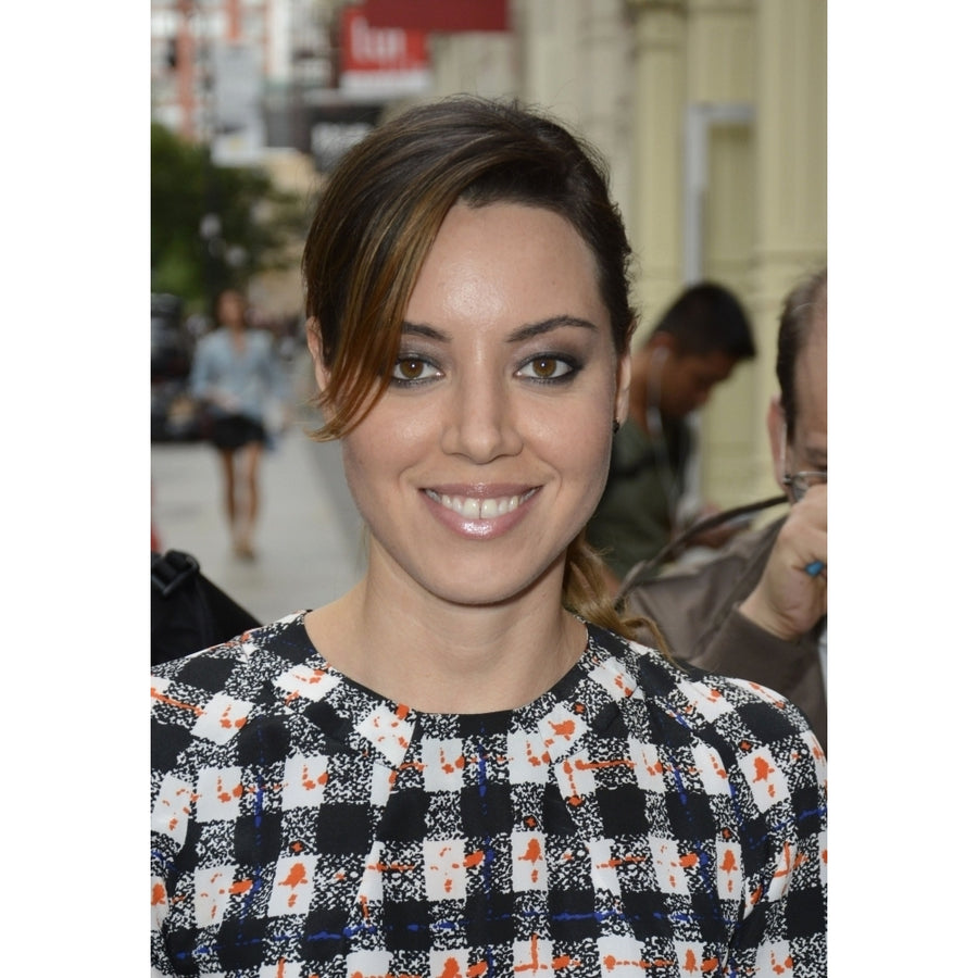 Aubrey Plaza At In-Store Appearance For Meet The Filmmakers Life After Beth The Apple Store Soho York Ny July 30 Image 1