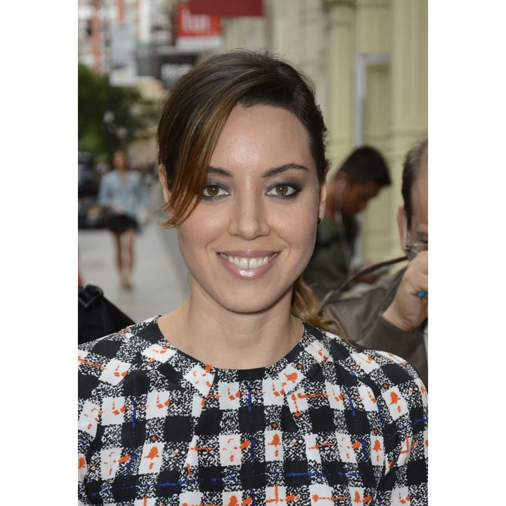 Aubrey Plaza At In-Store Appearance For Meet The Filmmakers Life After Beth The Apple Store Soho York Ny July 30 Image 2