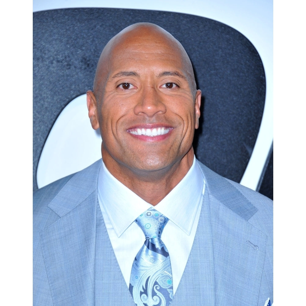 Dwayne Johnson At Arrivals For Furious 7 Premiere Photo Print Image 2