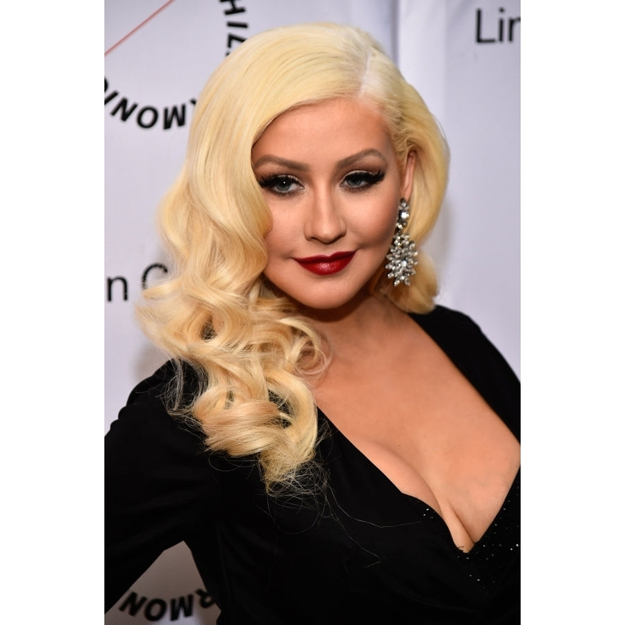 Christina Aguilera At Arrivals For Sinatra: Voice For A Century Gala Concert Photo Print Image 1