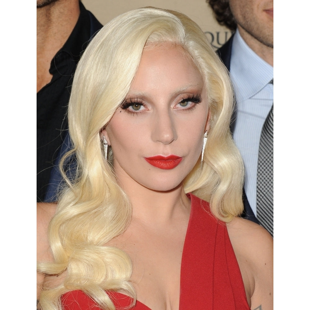 Lady Gaga At Arrivals For American Horror Story: Hotel Season Premiere Photo Print Image 2