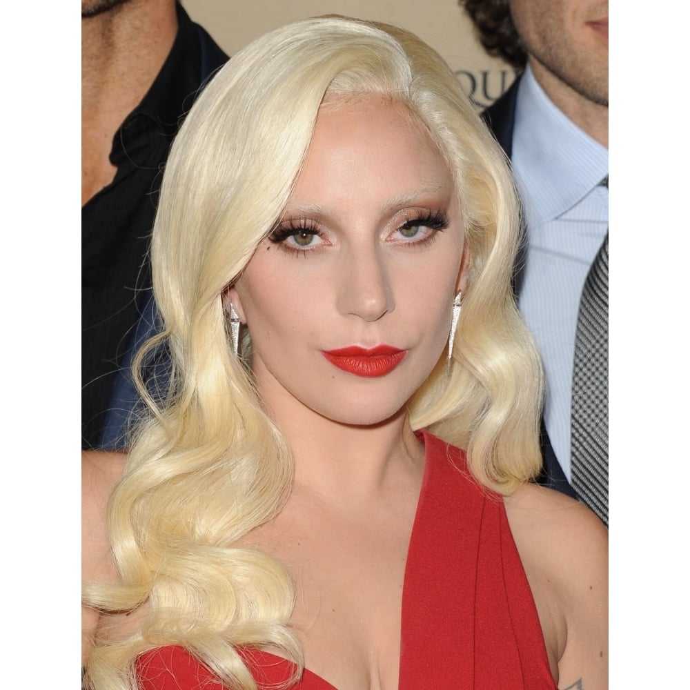 Lady Gaga At Arrivals For American Horror Story: Hotel Season Premiere Photo Print Image 1