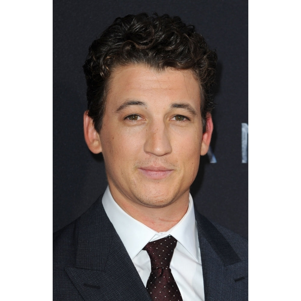 Miles Teller At Arrivals For Fantastic Four Premiere Williamsburg Cinemas Brooklyn Ny August 4 2015. Photo By Image 1