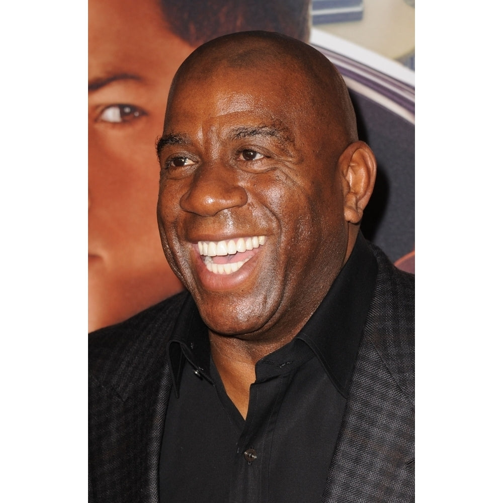 Magic Johnson At Arrivals For Kingsman The Secret Service Premiere The School Of Visual Arts Theatre York Image 1