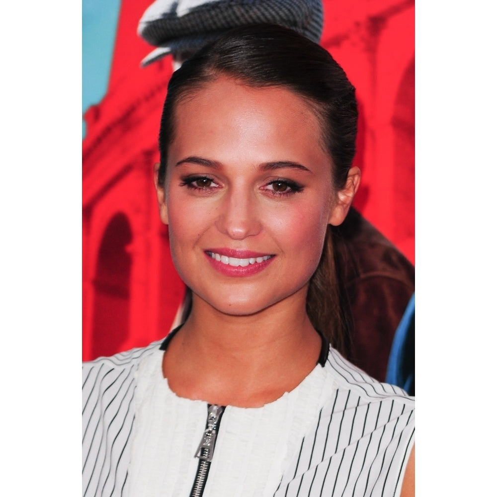 Alicia Vikander At Arrivals For The Man From U.N.C.L.E. Premiere Photo Print Image 2