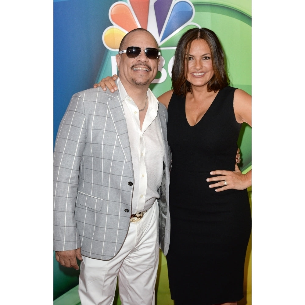 Ice-T Mariska Hargitay At Arrivals For Nbc Network Upfronts 2015 Radio City Music Hall York Ny May 11 2015. Image 2