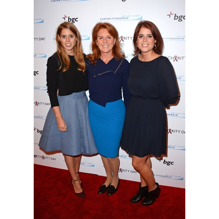 Princess Beatrice Of York Sarah Ferguson Duchess Of York Princess Eugenie Of York In Attendance For Bgc Partners Image 1