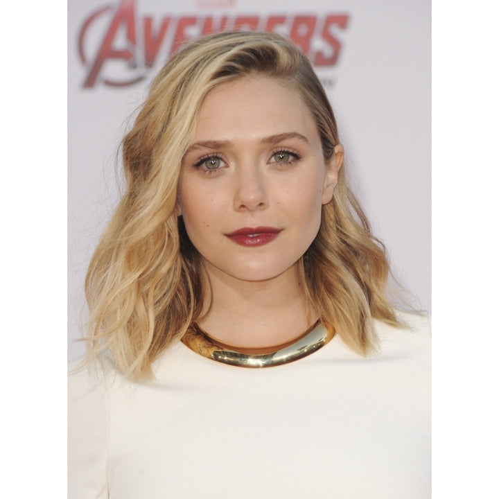 Elizabeth Olsen At Arrivals For The Avengers: Age Of Ultron Premiere Photo Print Image 1