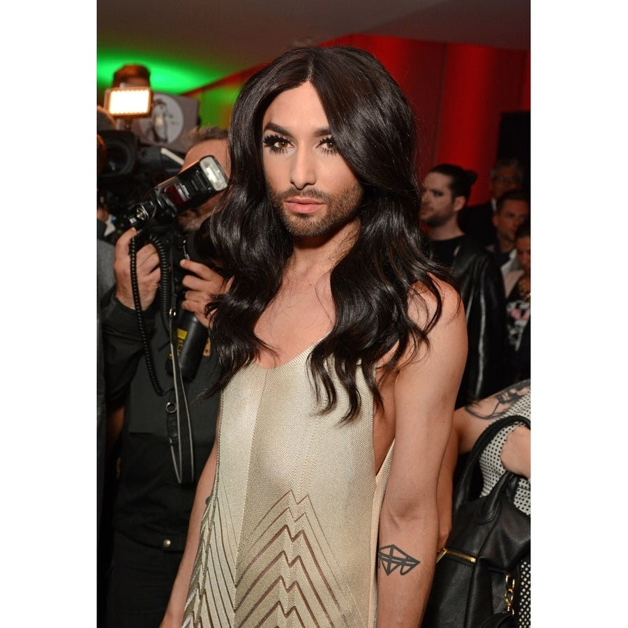 Conchita Wurst In Attendance For Life Ball 2015 Celebrity Candids - Fri Le Meridien Vienna Vienna -- May 15 2015. Image 1