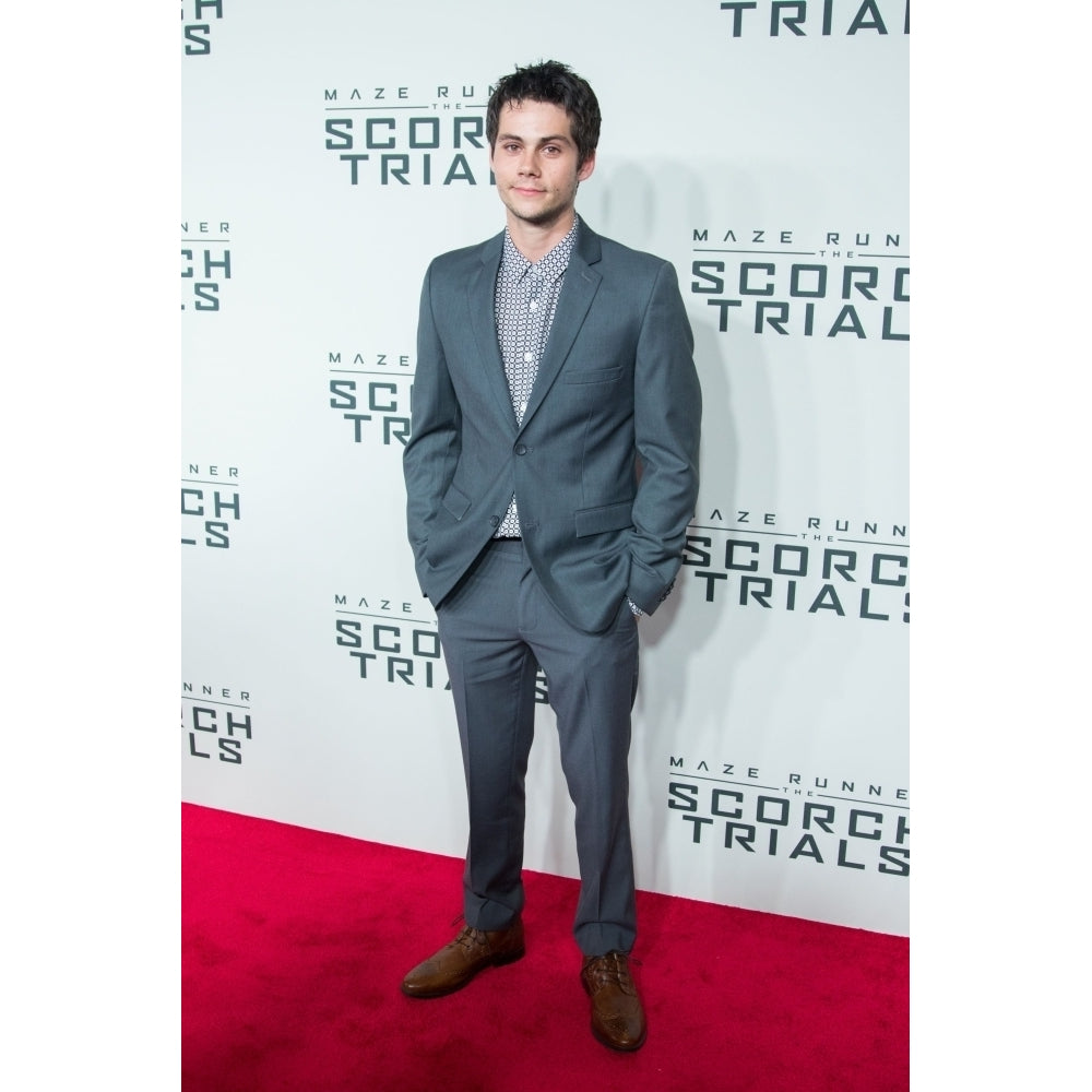 Dylan O Brian At Arrivals For Maze Runner The Scorch Trials Premiere Regal Cinemas E-Walk York Ny September 15 Image 2