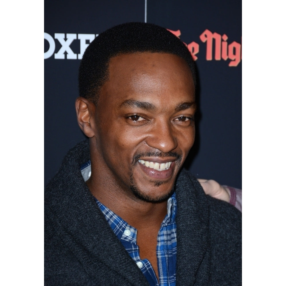 Anthony Mackie At Arrivals For The Night Before Premiere Landmark Sunshine Cinema York Ny November 16 2015. Image 2