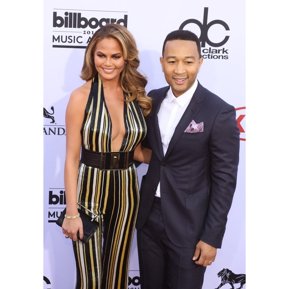 Chrissy Teigen John Legend At Arrivals For 2015 Billboard Music Awards Mgm Grand Garden Arena Las Vegas Nv May 17 Image 2