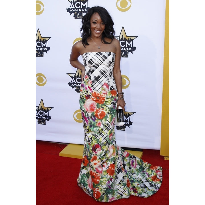 Mickey Guyton At Arrivals For 50Th Academy Of Country Music Awards 2015 - Image 1