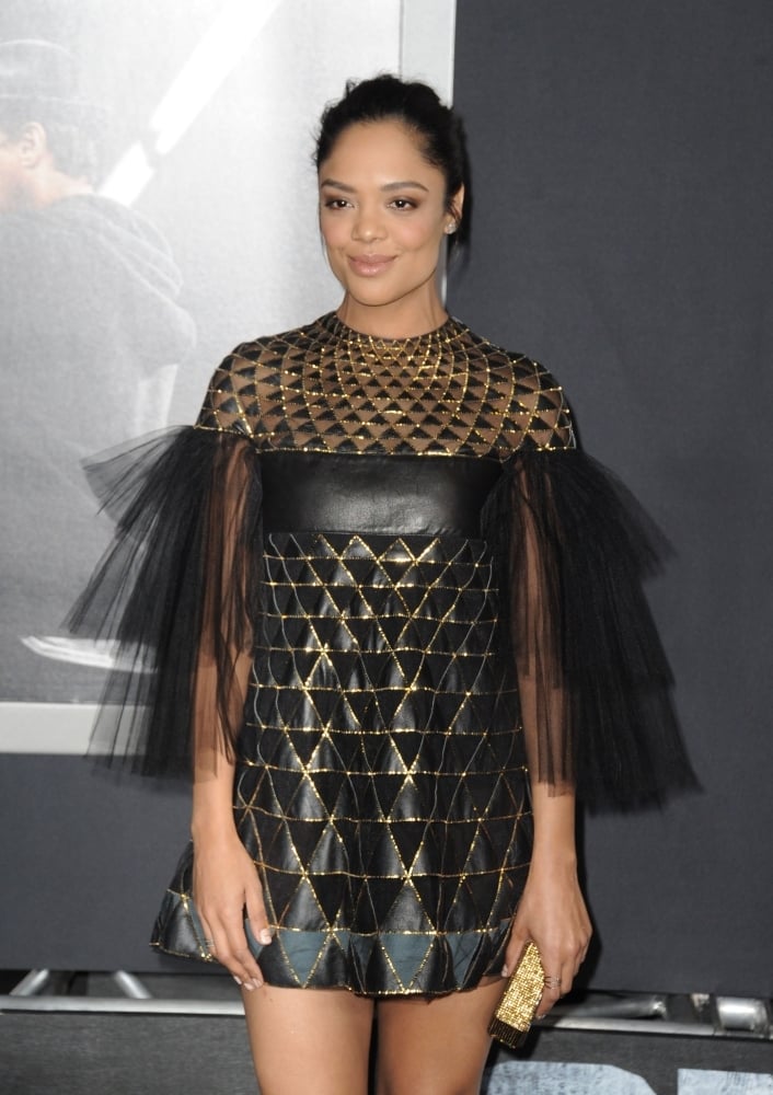 Tessa Thompson At Arrivals For Creed Premiere The Regency Village Theatre Los Angeles Ca Image 1