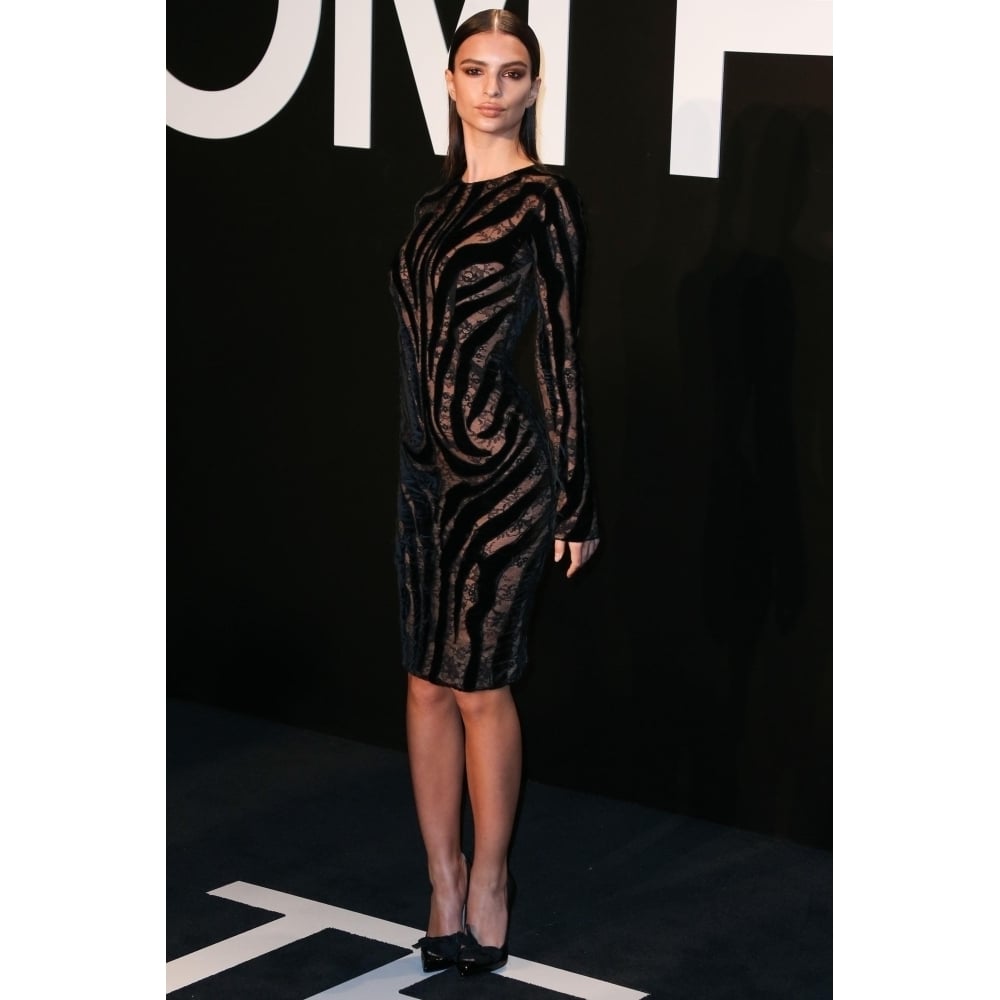 Emily Ratajkowski In Attendance For Tom Ford AutumnWinter 2015 Womenswear Collection Milk Studios Los Angeles Ca Image 1