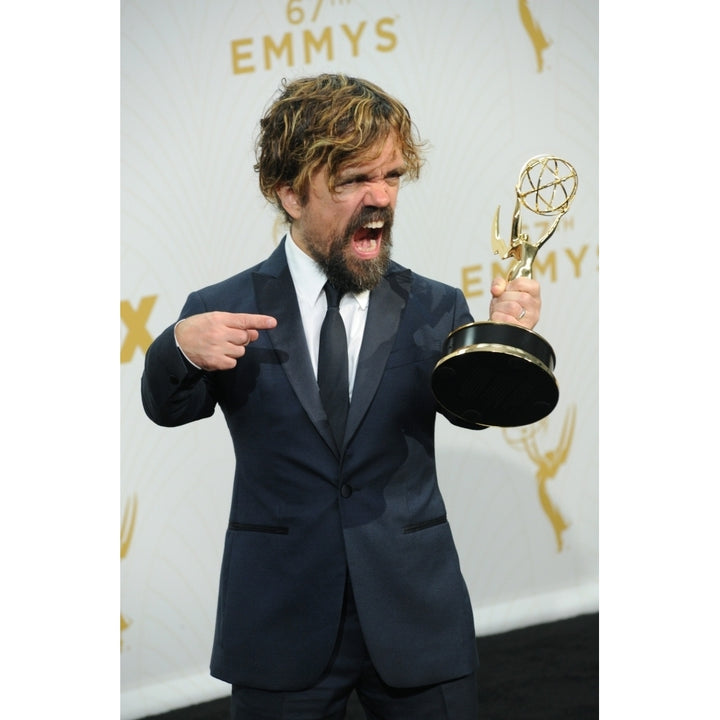 Peter Dinklage Outstanding Supporting Actor In A Drama Series For Game Of Thrones In The Press Room For 67Th Image 1