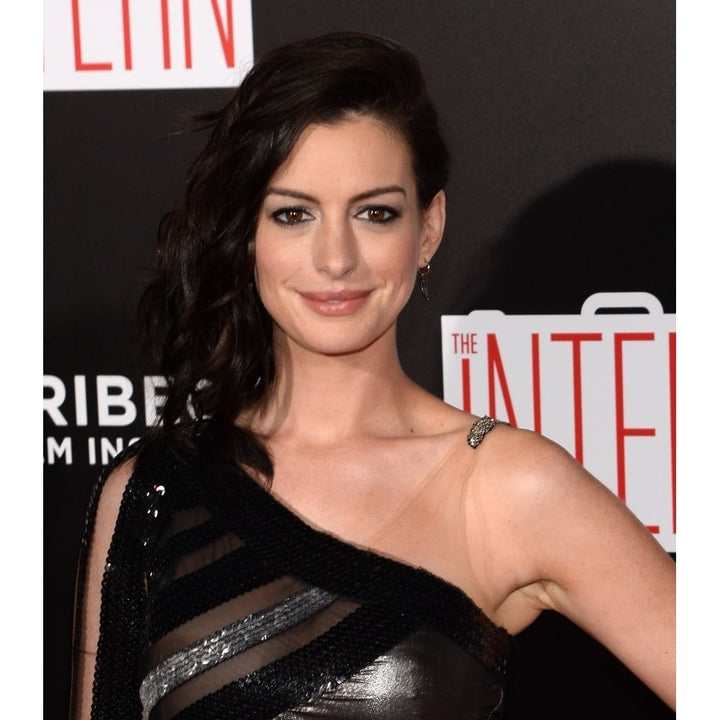 Anne Hathaway At Arrivals For The Intern Premiere Ziegfeld Theatre York Ny September 21 2015. Photo By Eli Image 1