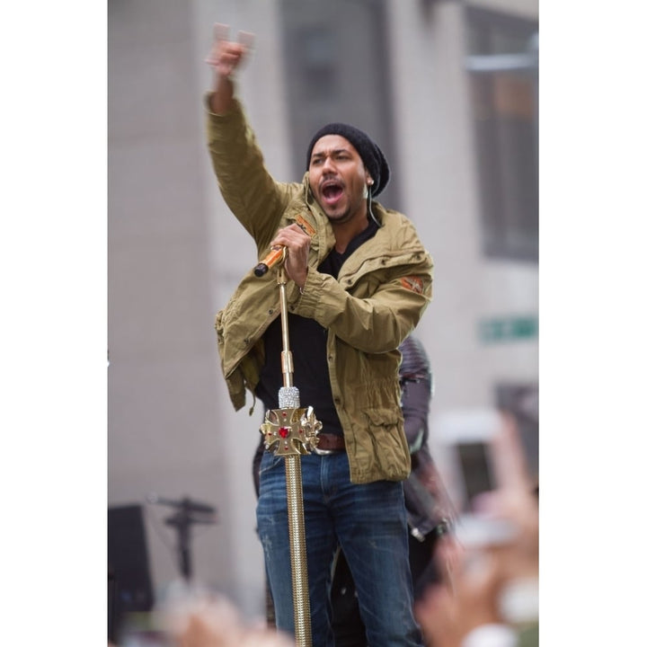 Romeo Santos On Stage For Nbc Today Show Concert With Romeo Santos Rockefeller Plaza York Ny April 27 2015. Image 1