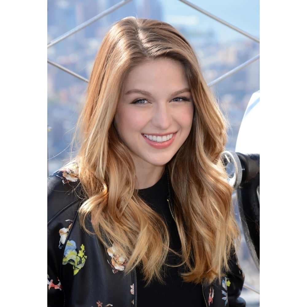 Melissa Benoist At A Public Appearance For Melissa Benoist Visits The Empire State Building Empire State Building Image 2