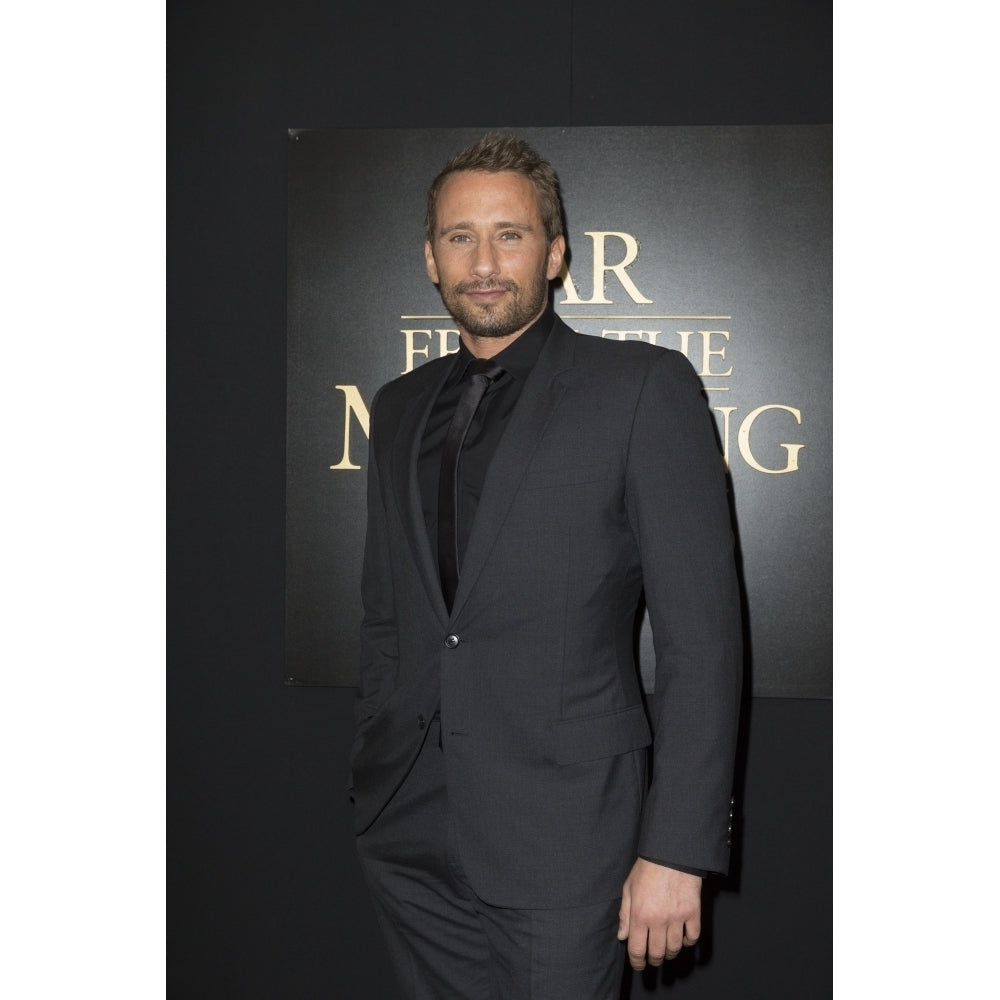 Matthias Schoenaerts At Arrivals For Far From The Madding Crowd Premiere The Paris Theatre York Ny April 27 Image 2