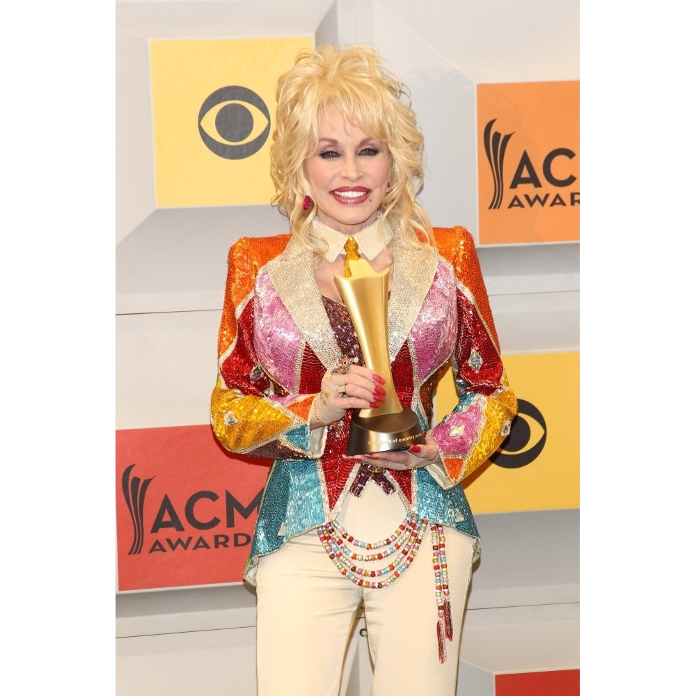 Dolly Parton In The Press Room For 51St Academy Of Country Music Awards - Press Room Mgm Grand Garden Arena Las Image 2