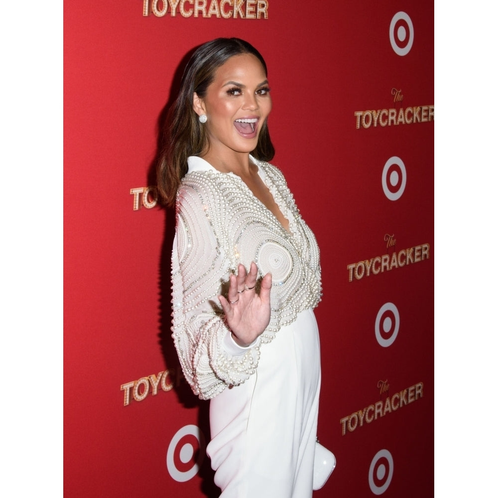 Chrissy Teigen At Arrivals For Target Toycracker Premiere Event Spring Studios York Ny December 7 2016. Photo By Image 2