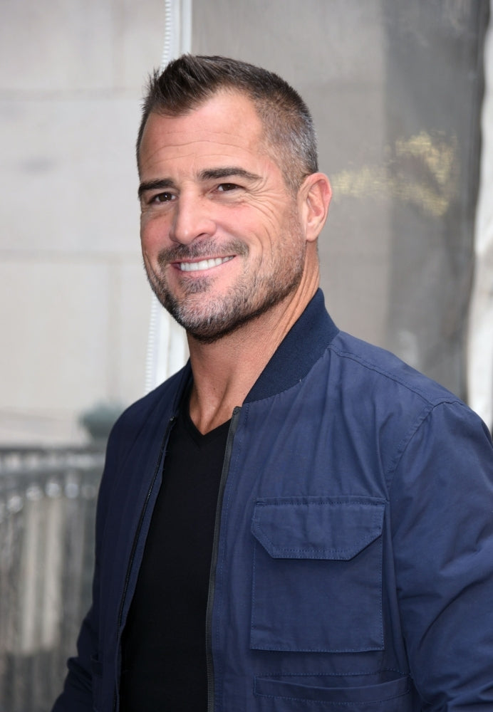 George Eads At A Public Appearance For Cbs CorporationS Macgyver Rings The Nyse Closing Bell The York Stock Image 1